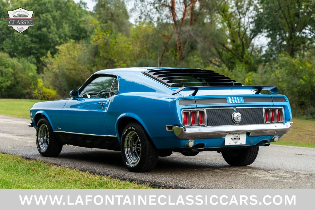 Used 1970 Blue Ford Mach 1 image 4