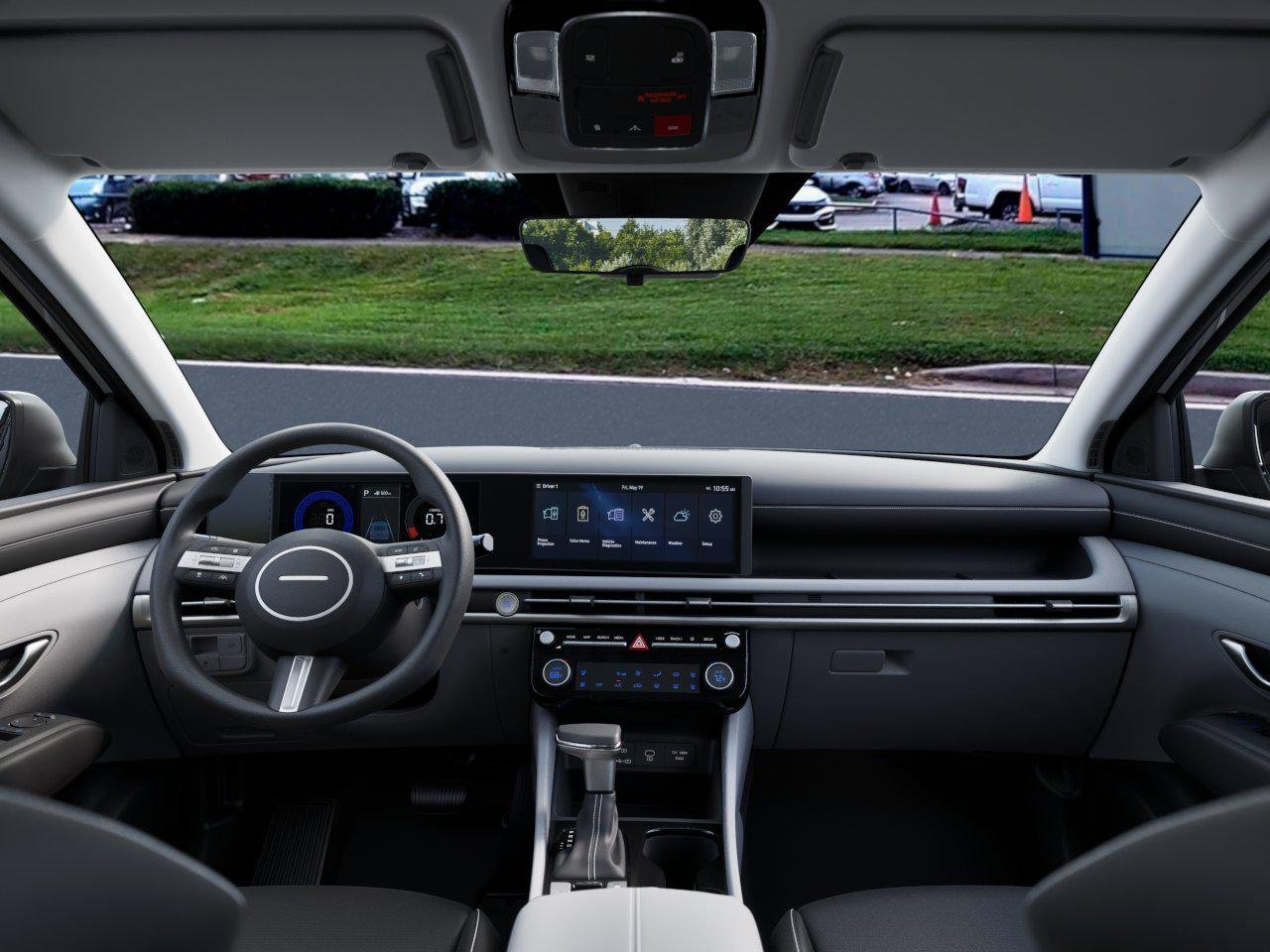 New 2026 Serenity White Pearl Hyundai SEL FWD image 28
