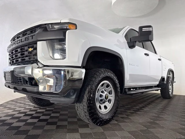 Used 2021 White Chevrolet Work Truck image 6