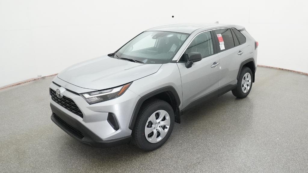 Silver Sky Metallic 2025 Toyota RAV4 LE FWD SUV / Crossover Front-Wheel Drive