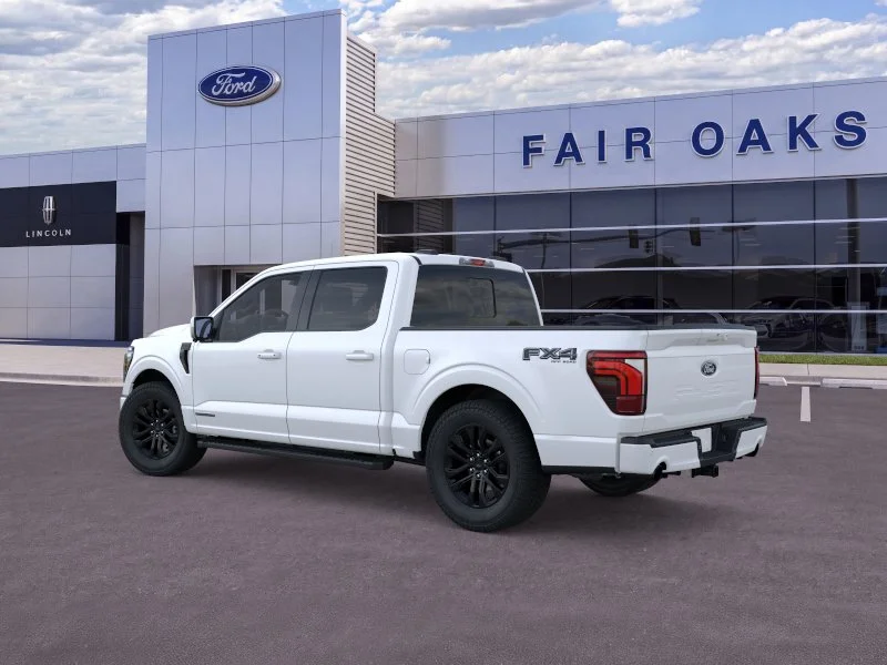 New 2026 Star White Metallic Tri-Coat Ford Lariat image 4