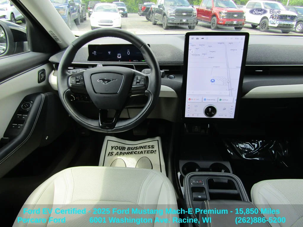Certified Used 2025 Shadow Black Ford Premium image 4