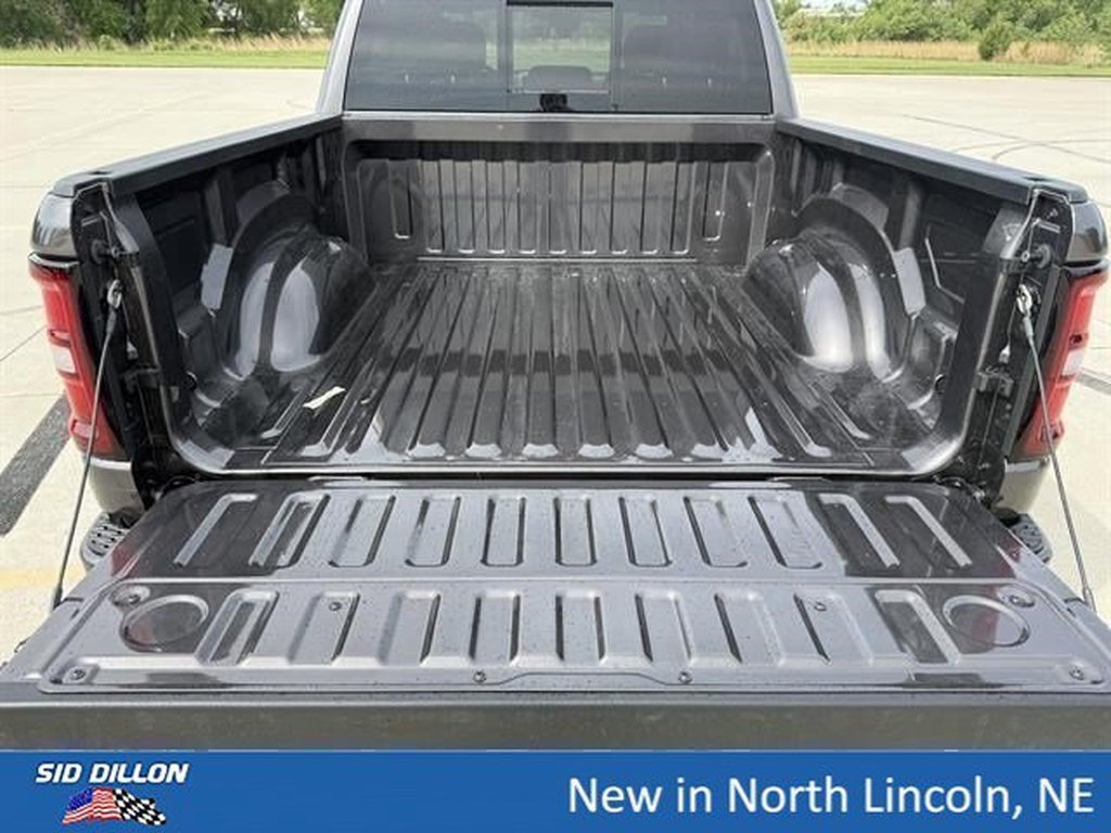 New 2026 Granite Crystal Metallic Clear-Coat Exterior Paint RAM Big Horn Crew Cab 4x4 5