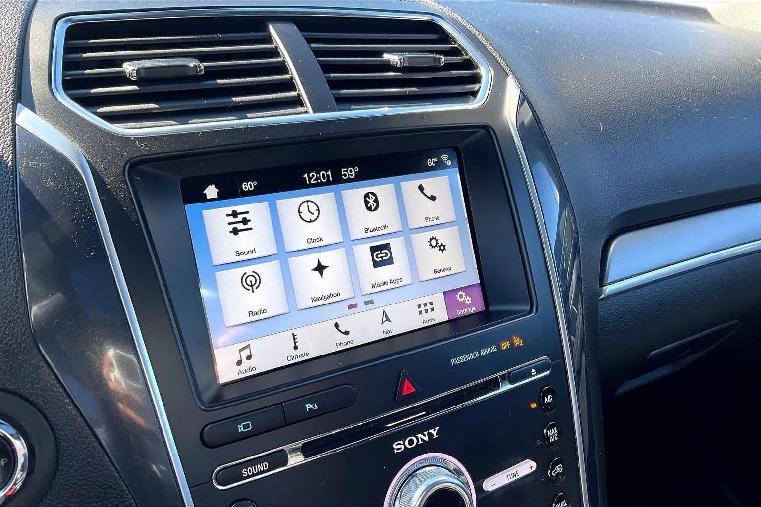 Used 2018 Shadow Black Ford Sport image 36