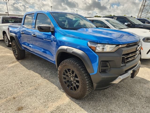 Used 2024 Glacier Blue Metallic Chevrolet Trail Boss image 1