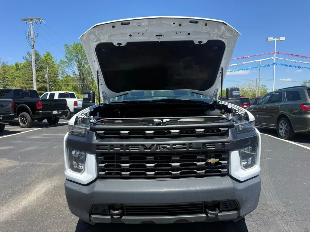 Certified Used 2021 White Chevrolet Work Truck image 46