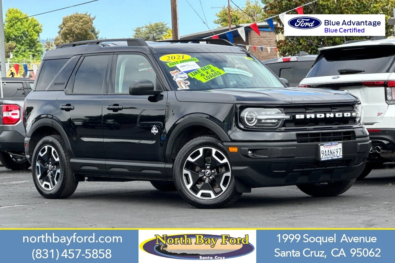 Certified Used 2021 Shadow Black Ford Outer Banks image 1