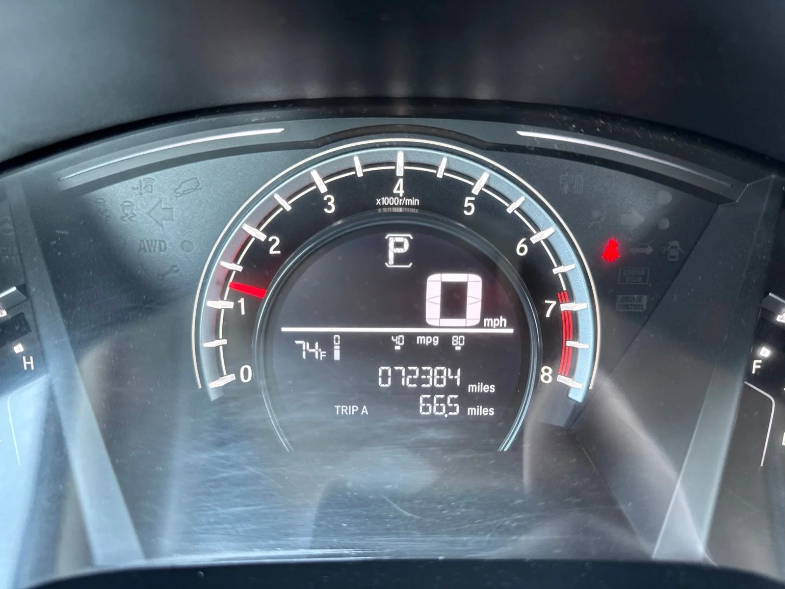 Used 2019 Obsidian Blue Pearl Honda LX image 11