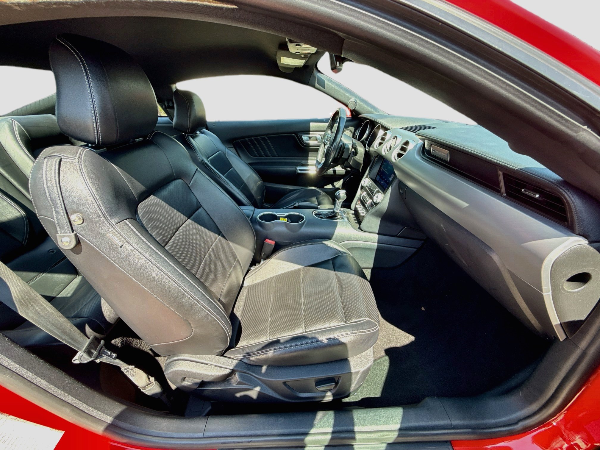 Used 2021 Race Red Ford EcoBoost Premium image 26