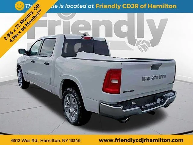 New 2026 Bright White Clear-Coat Exterior Paint RAM BIG HORN image 3