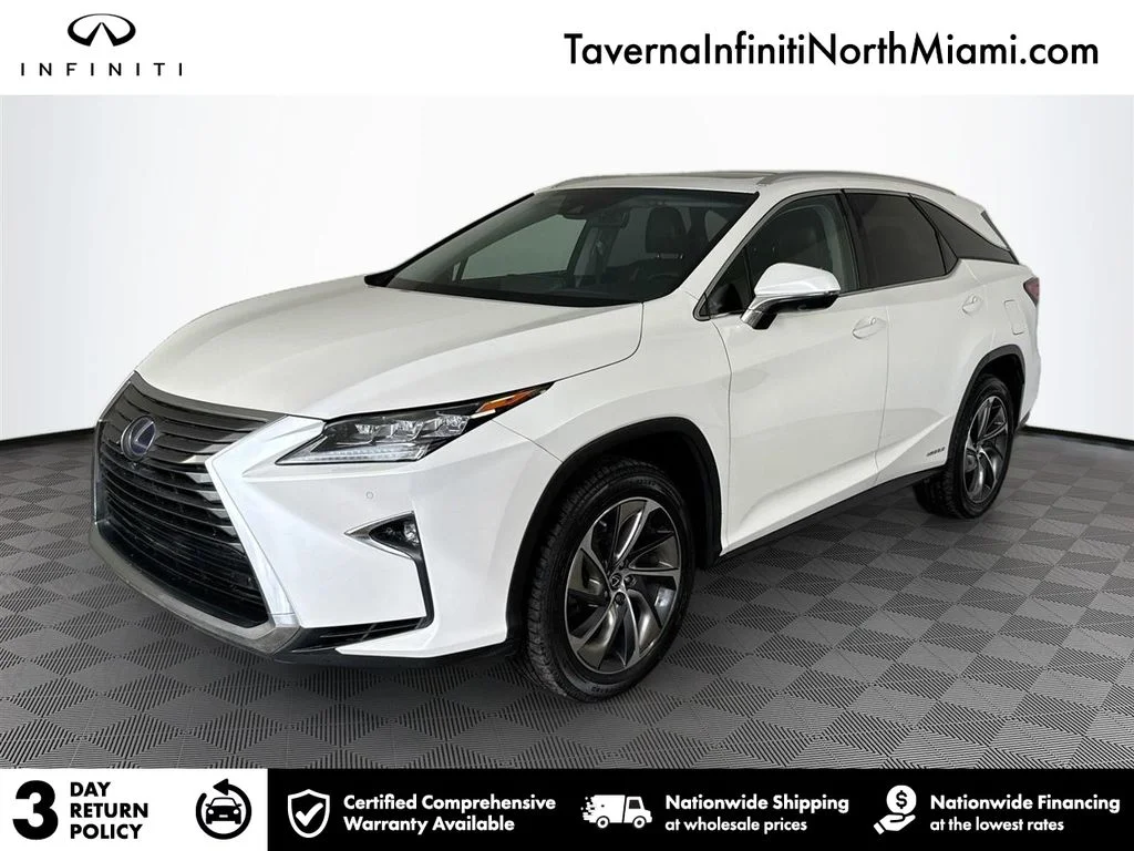 Used 2018 White Lexus 450hL Luxury image 1