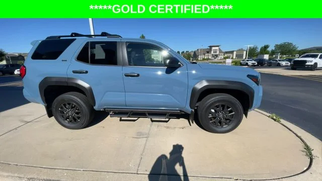 Certified Used 2025 Blue Toyota SR5 image 3