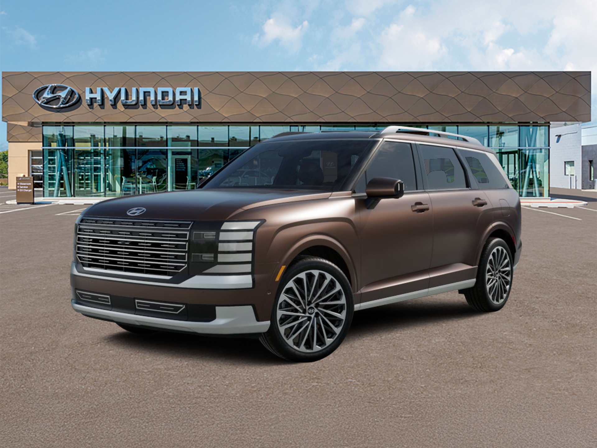 New 2027 Earthy Brass Matte Hyundai Calligraphy AWD image 2