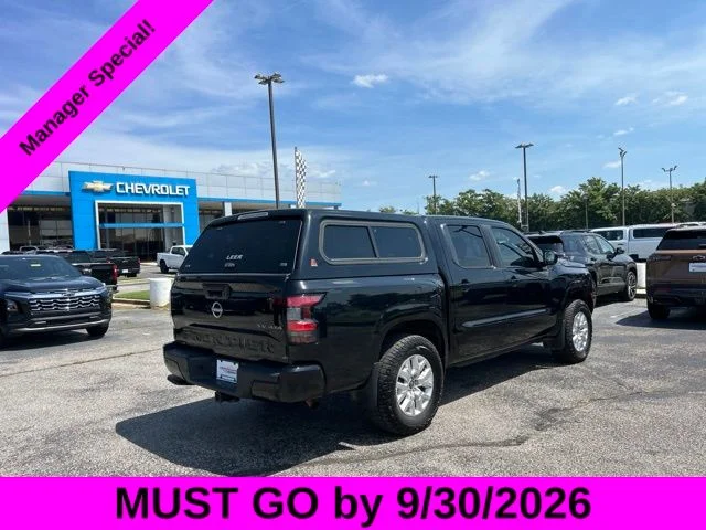 Used 2022 Black Nissan SV image 3