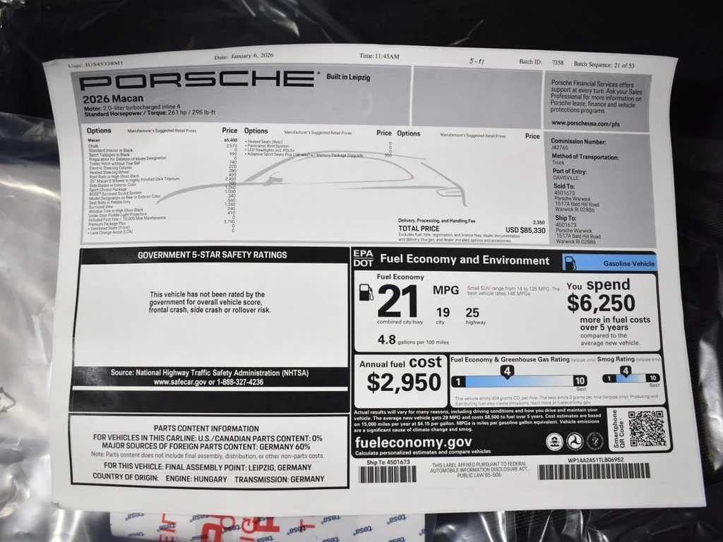 2026 Porsche Macan - Photo 44
