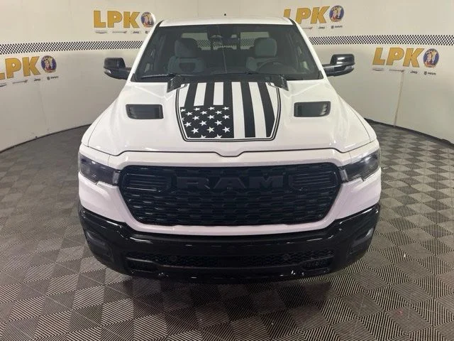New 2026 Bright White Clear-Coat Exterior Paint RAM BIG HORN image 8