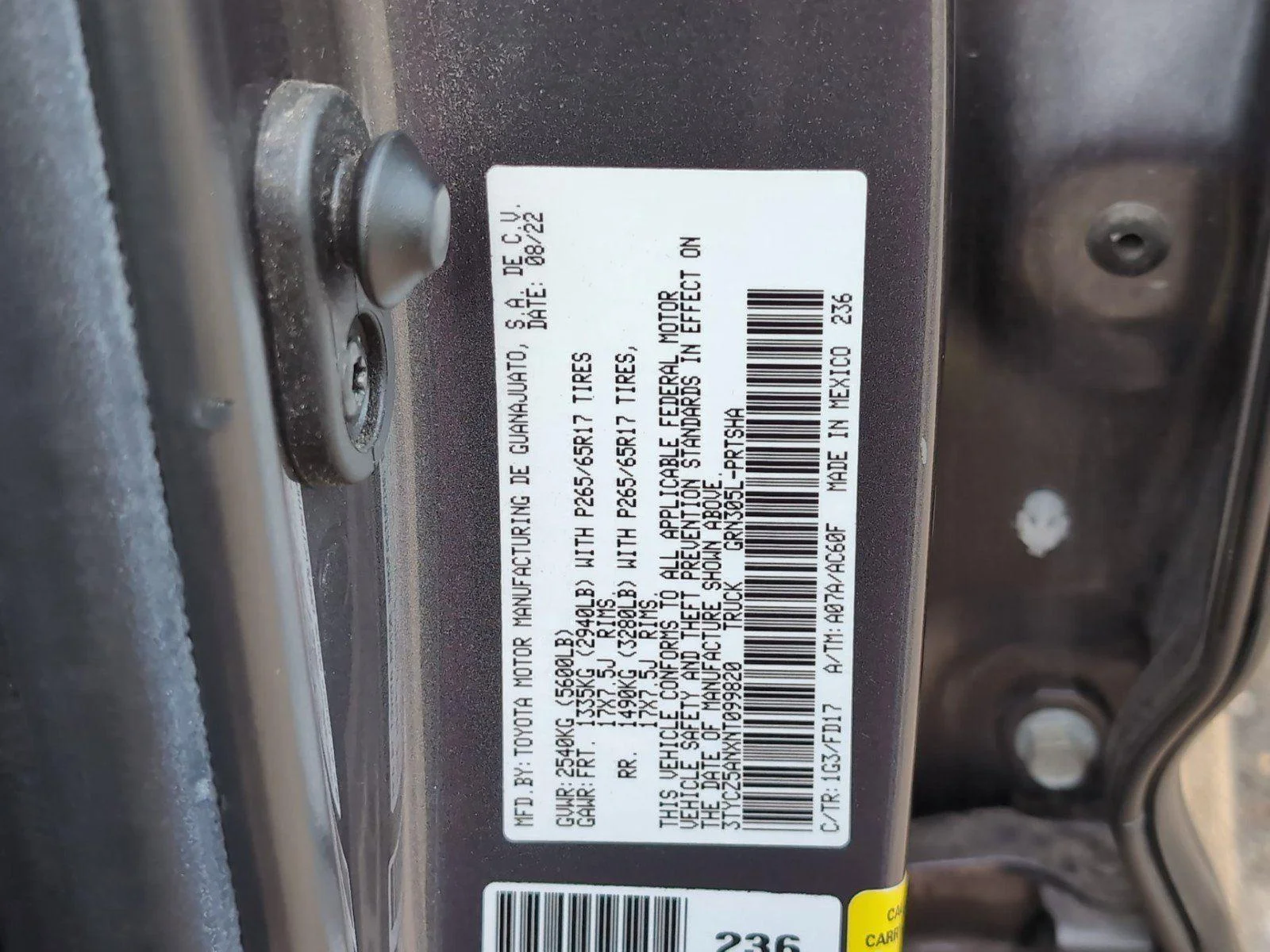 Used 2022 Magnetic Gray Metallic Toyota TRD Sport image 13