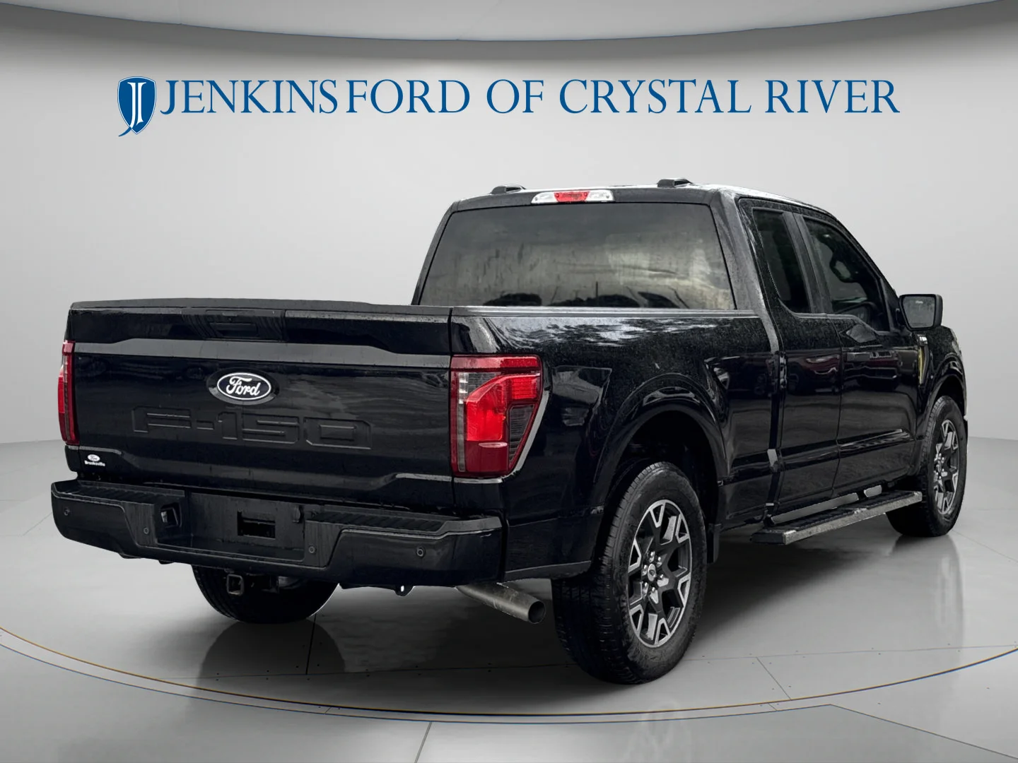 Used 2025 Agate Black Metallic Ford STX image 3