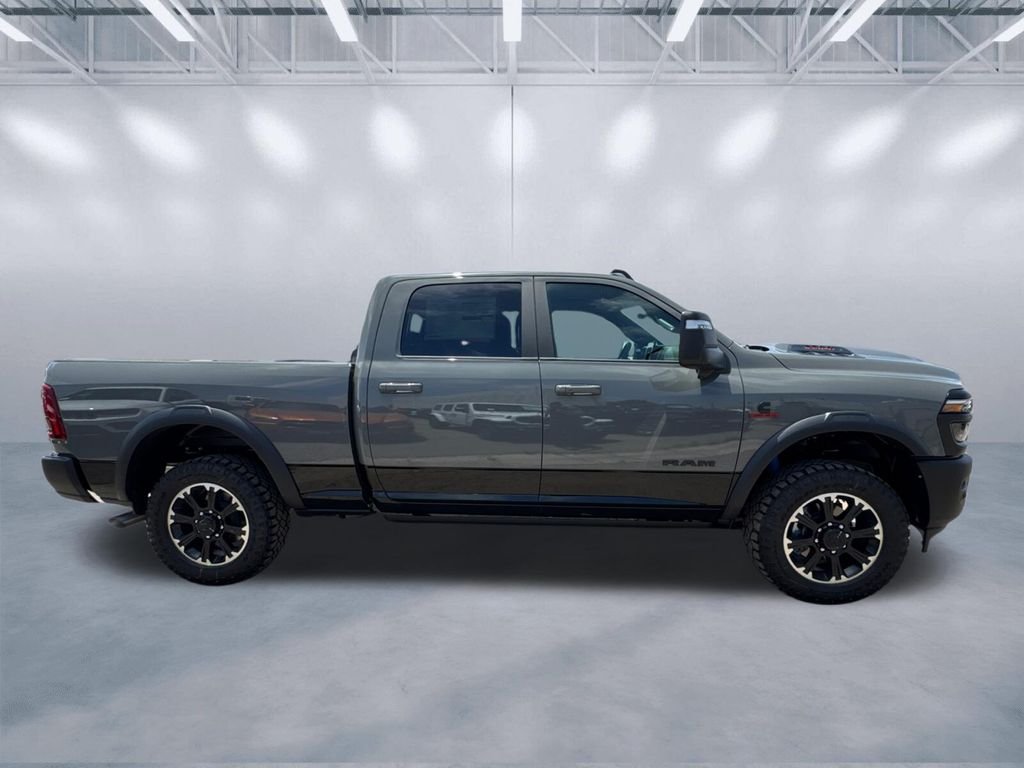 New 2026 Ceramic Gray Clear-Coat Exterior Paint RAM Rebel image 3