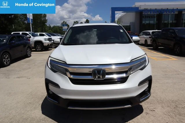 Certified Used 2021 Platinum White Pearl Honda 2WD Touring image 7
