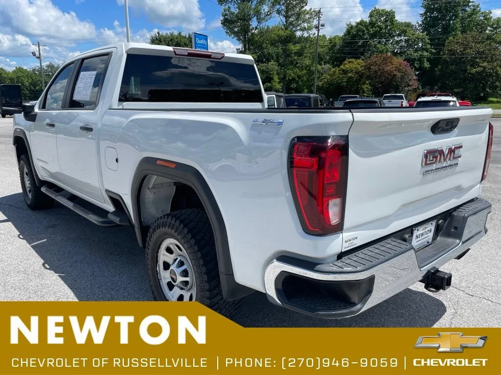 Used 2021 SUMMIT WHITE GMC 4WD CREW 159 image 36