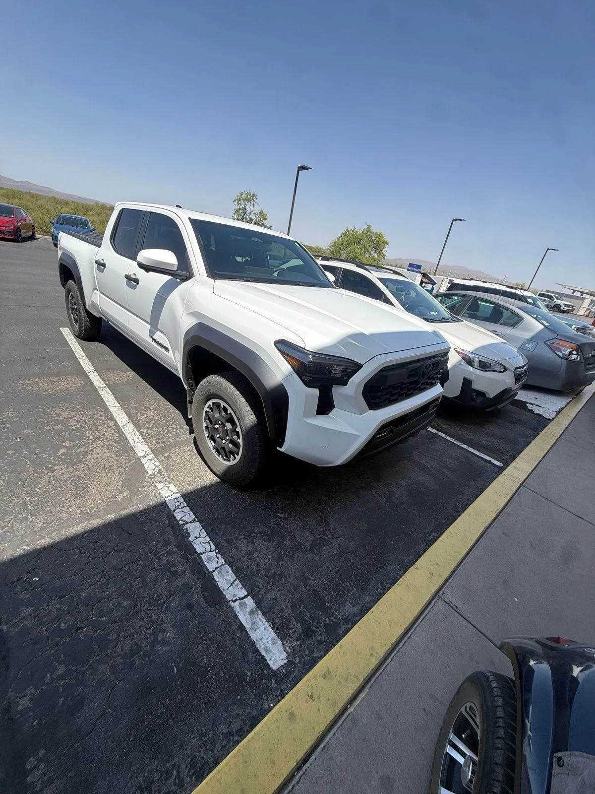 Used 2024 White Toyota TRD Off-Road image 1