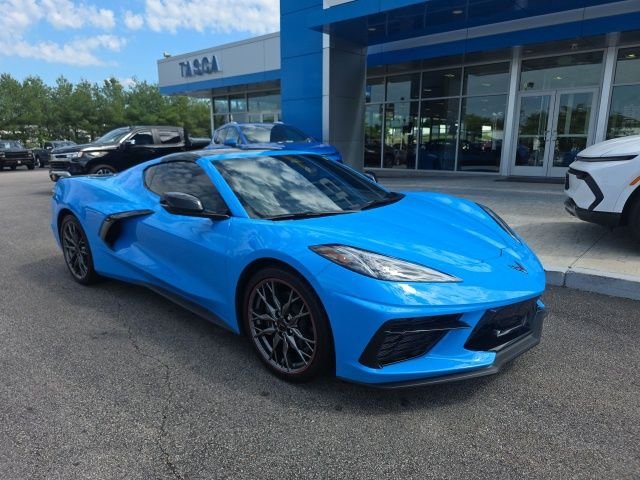 Used 2024 Blue Chevrolet Stingray image 1
