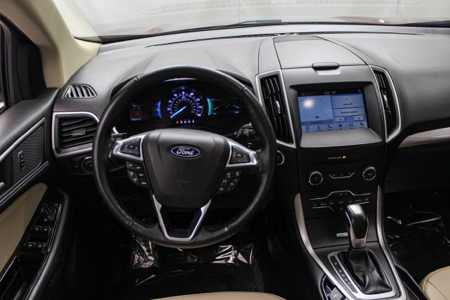 Certified Used 2018 Ruby Red Metallic Ford SEL image 17