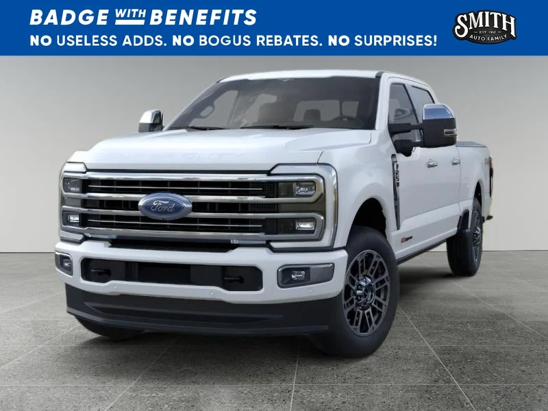 New 2026 Star White Metallic Tri-Coat Ford F-250® Platinum® image 3