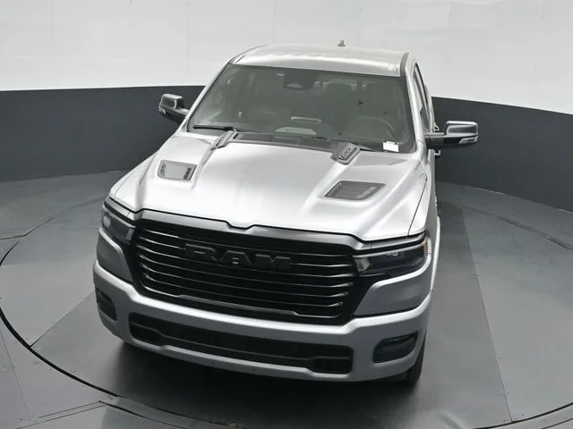 New 2026 Billet Silver Metallic Clear-Coat Exterior Paint RAM Laramie image 35