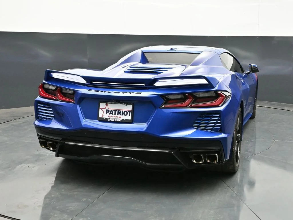 Used 2022 Blue Chevrolet Stingray image 2