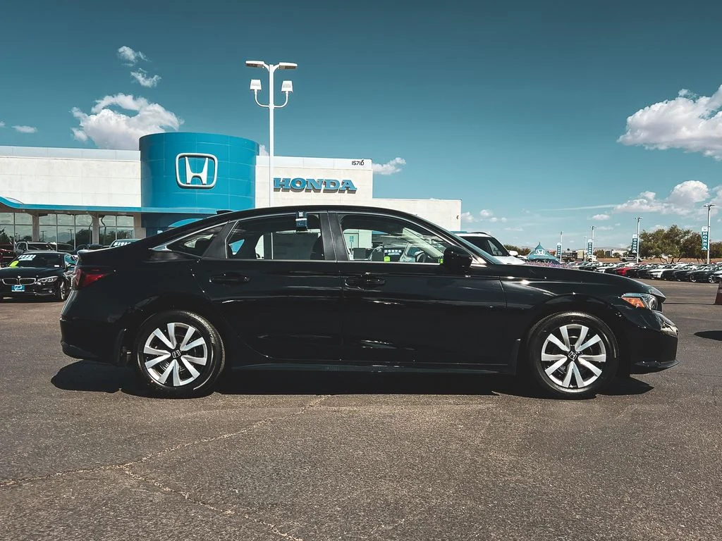 New 2026 Crystal Black Pearl Honda LX image 2