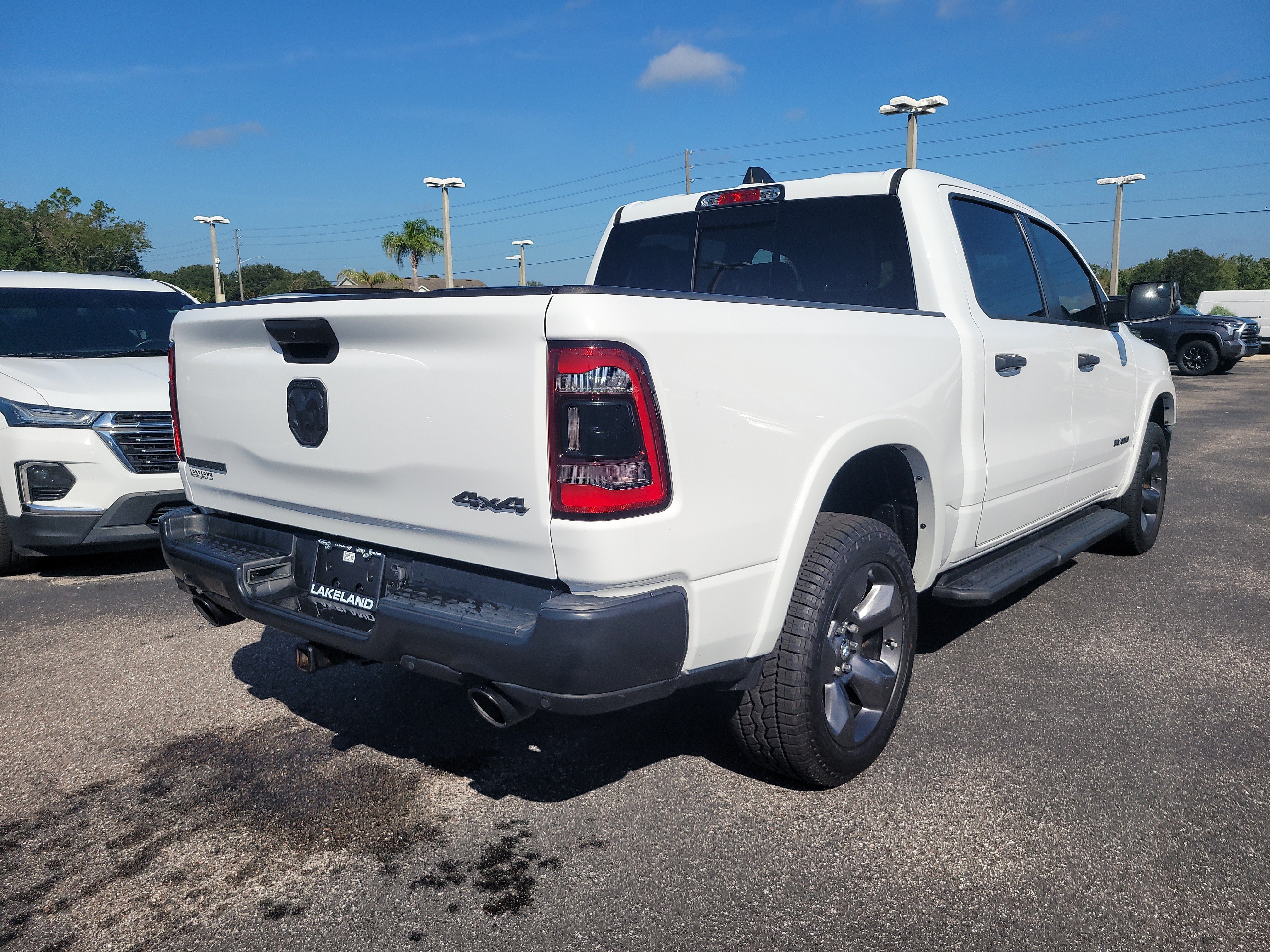 Used 2023 Bright White Clearcoat Ram Big Horn image 4