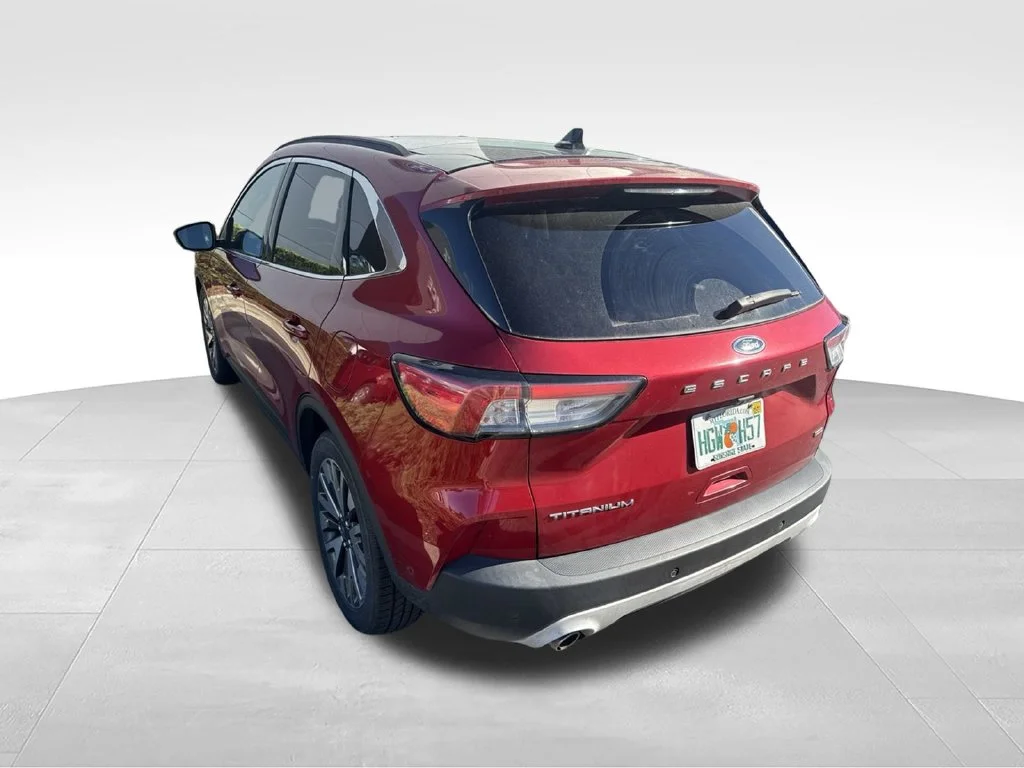 Used 2020 Red Ford Titanium image 5