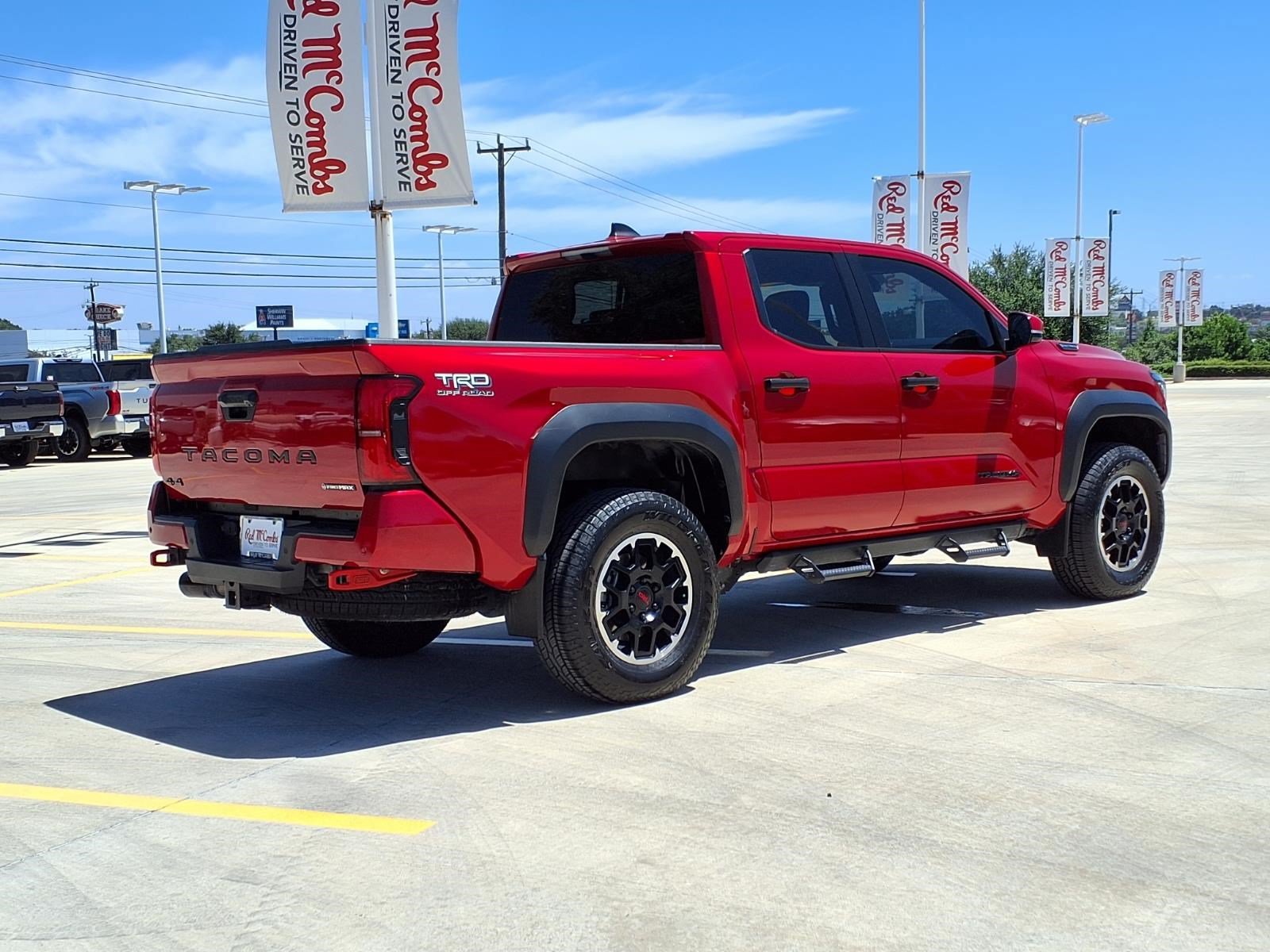 Used 2024 SUPERSONIC RED Toyota TRD OFF ROAD HYBR image 5