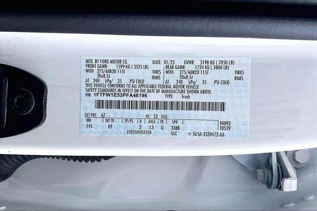 Used 2023 White Ford Lariat image 31