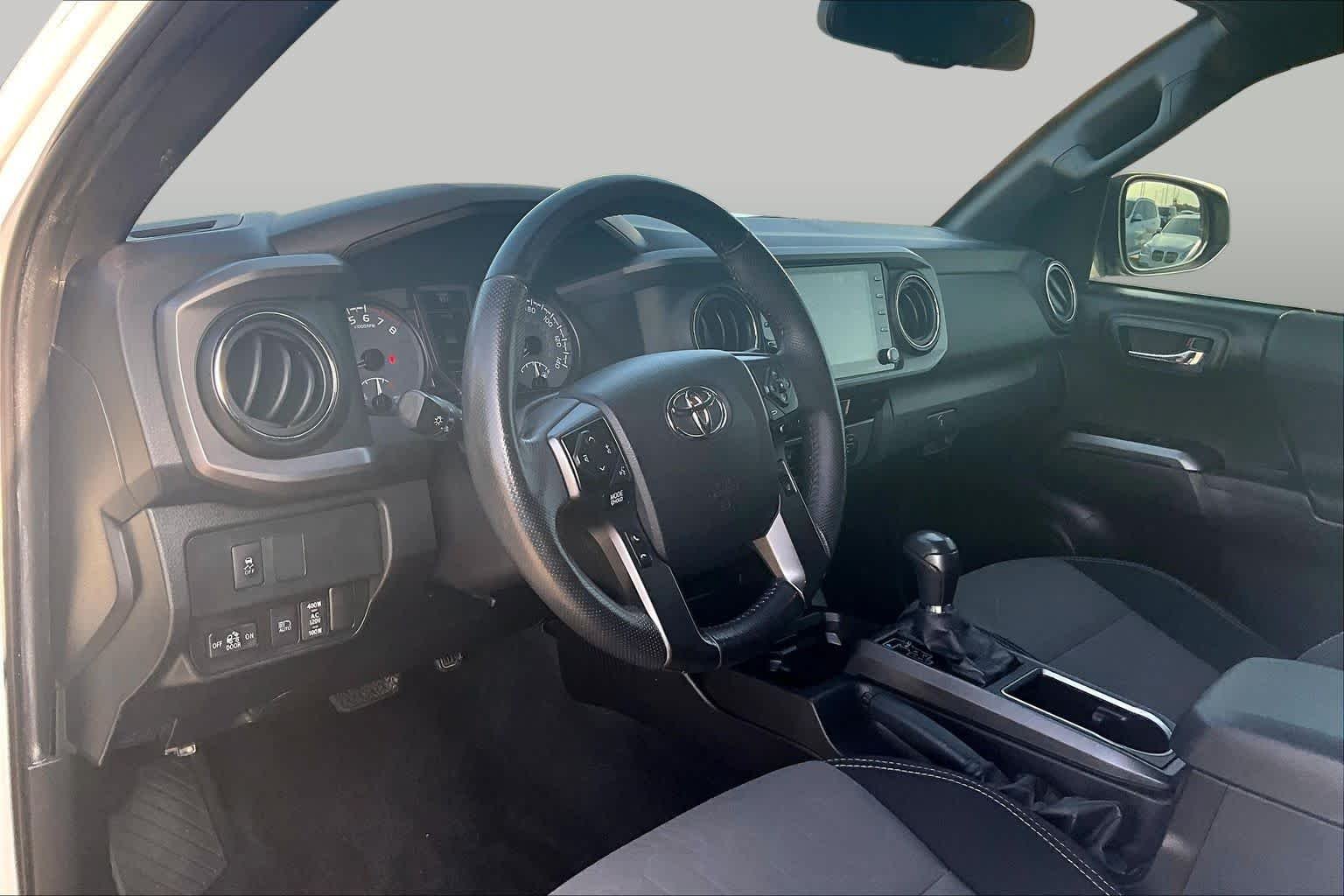 Used 2021 Super White Toyota TRD Sport image 16
