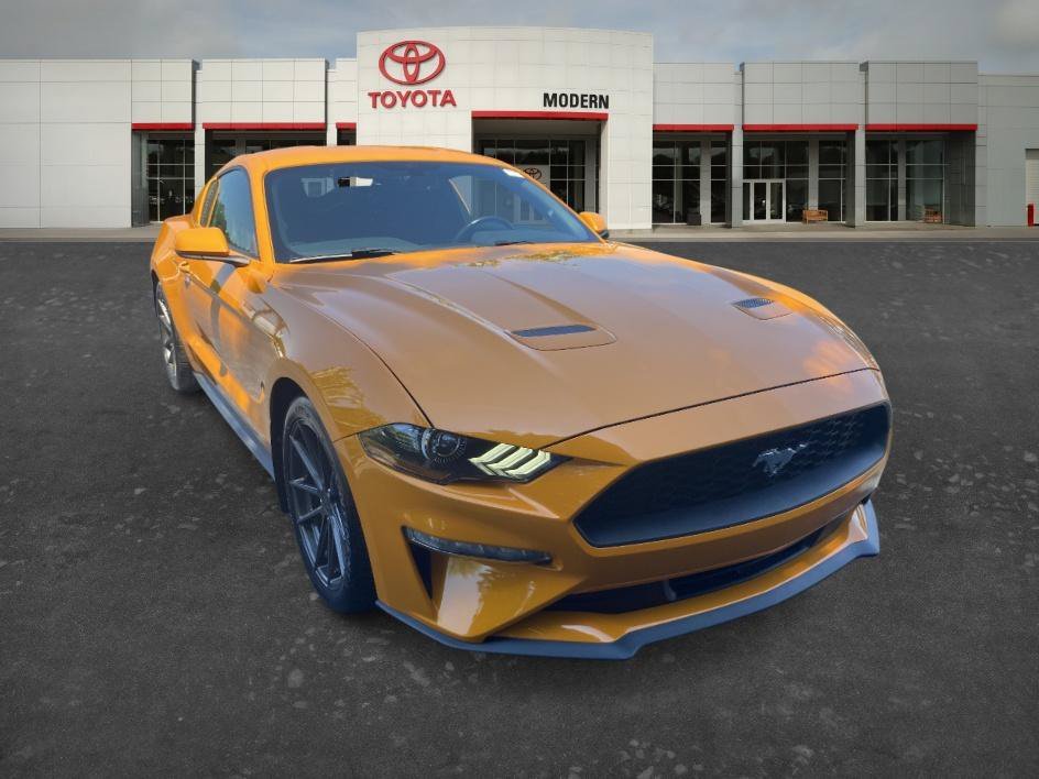 Used 2018 Orange Fury Metallic Tri-Coat Ford EcoBoost image 3