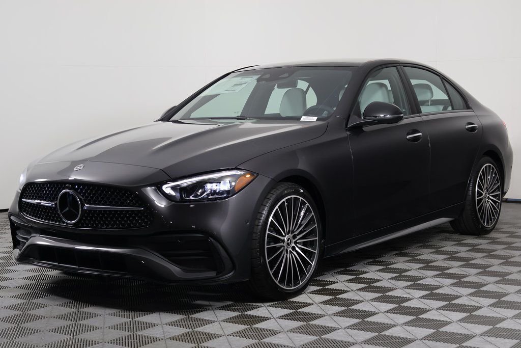 New 2026 Graphite Grey Metallic Mercedes-Benz C 300 image 1