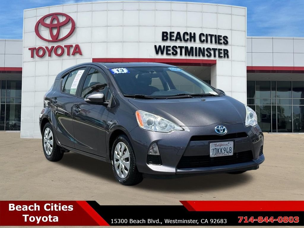 Used 2013 Toyota Prius c Three with VIN JTDKDTB39D1557690 for sale in Westminster, CA