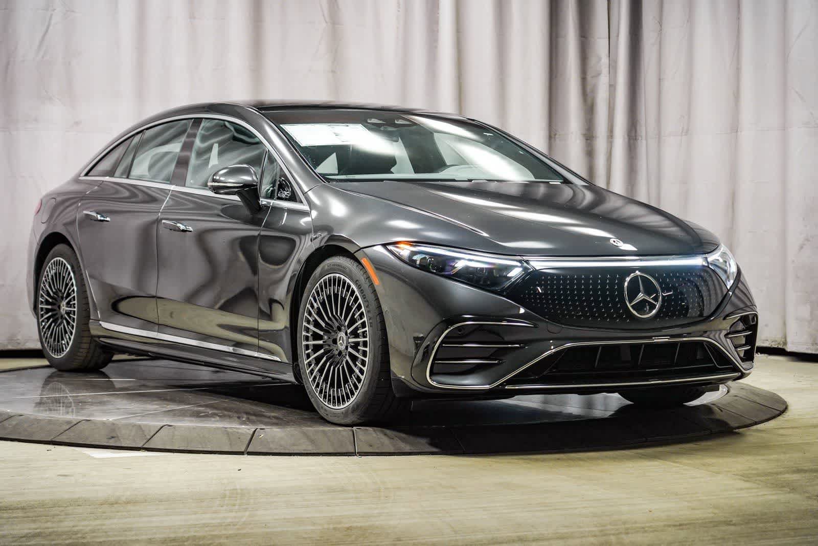 New 2026 Graphite Grey Metallic Mercedes-Benz EQS 450+ image 5