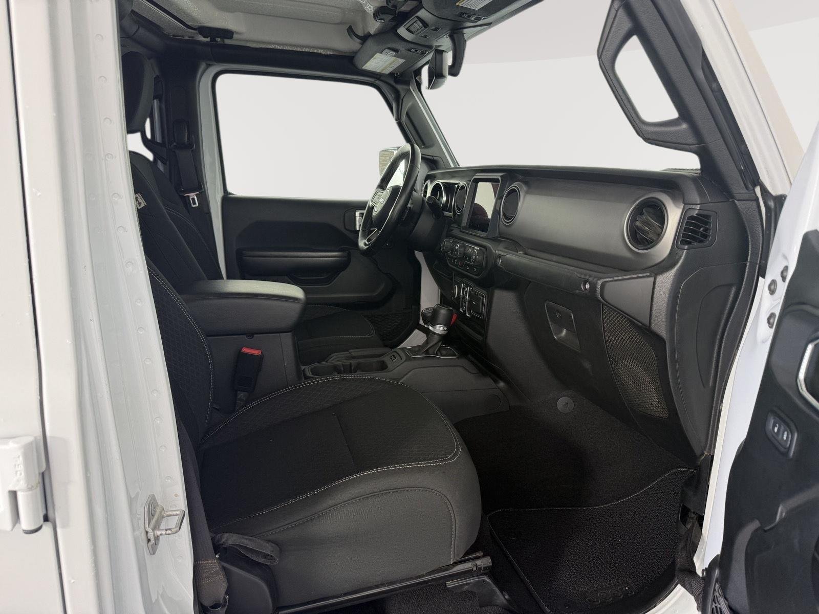 Used 2021 Bright White Clearcoat Jeep 80th Anniversary image 14