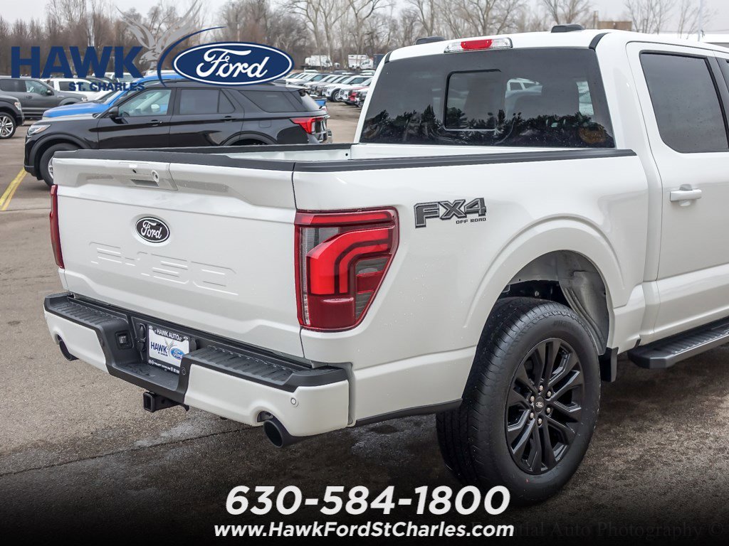 New 2026 Star White Metallic Tri-Coat Ford Lariat® image 7