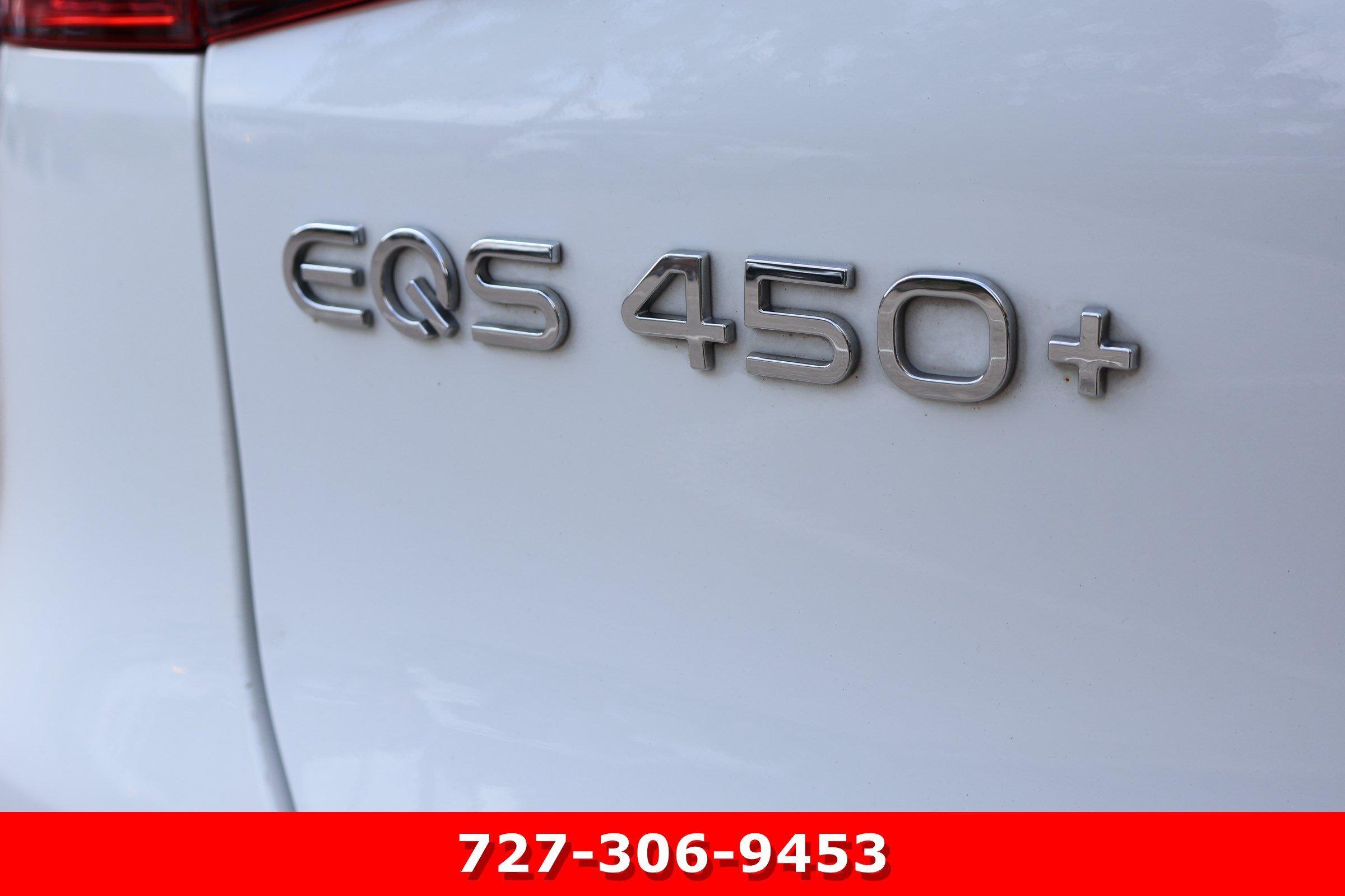 Certified Used 2023 Polar White Mercedes-Benz EQS 450+ image 9