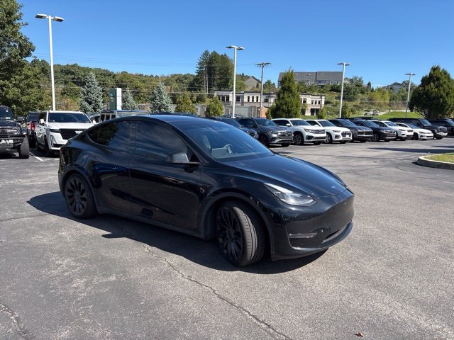 Used 2023 Solid Black Tesla Performance image 8