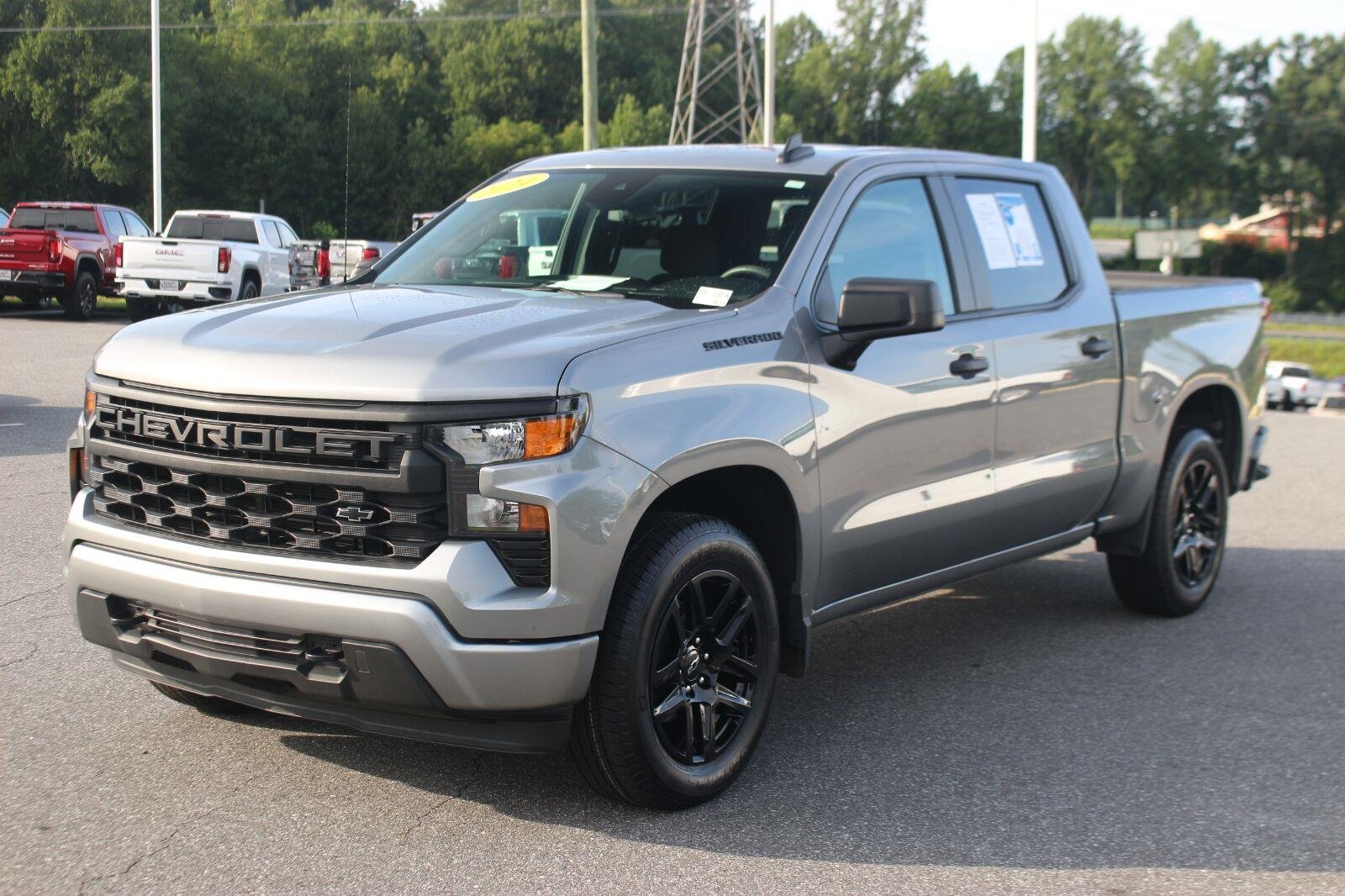 Used 2024 Sterling Gray Metallic Chevrolet Custom image 3