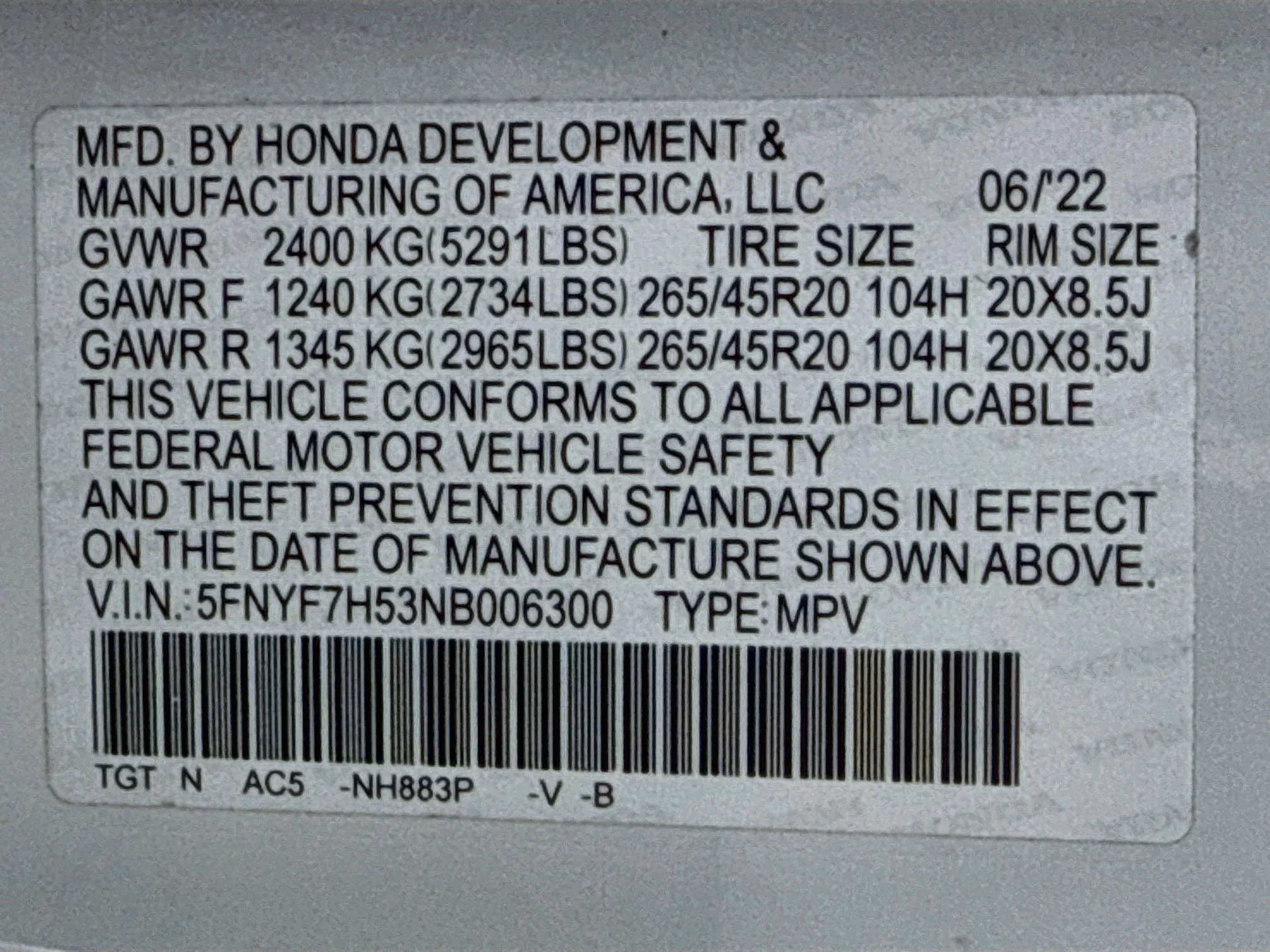 Used 2022  Honda EX-L image 33