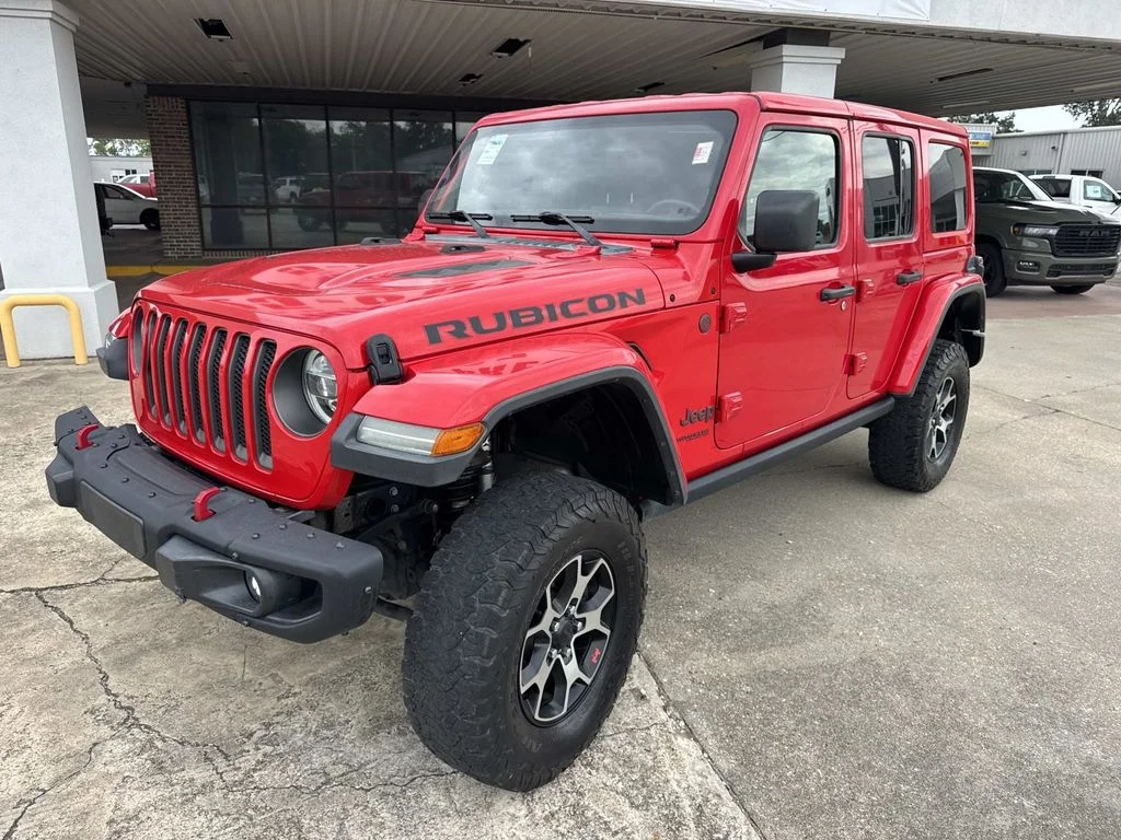 Used 2018 Red Jeep Unlimited Rubicon image 9
