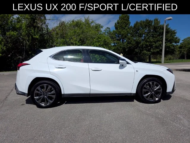 Certified Used 2022 White Lexus 200 F SPORT image 2