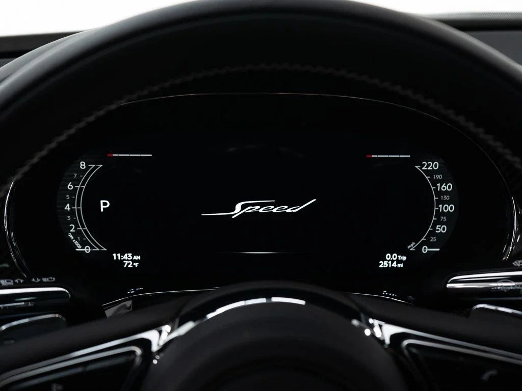 Used 2025 Glacier White Bentley Speed First Edition image 33